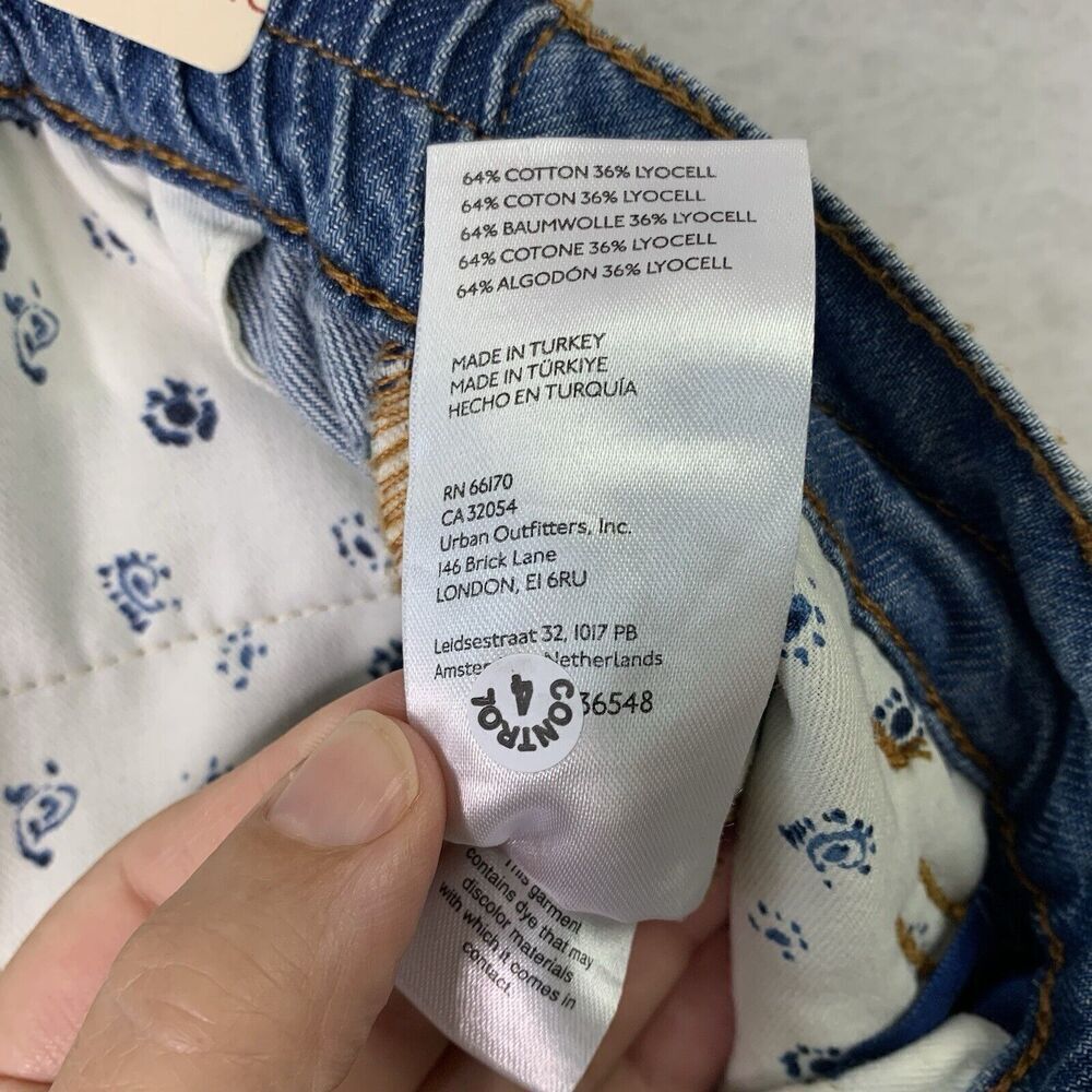 Anthropologie Pilcro Relaxed Drawstring Ankle Jeans Womens Size 27 NWT $148 - Picture 9 of 11